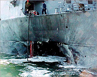 USS cole bomning