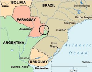 triple frontier region in latin america 